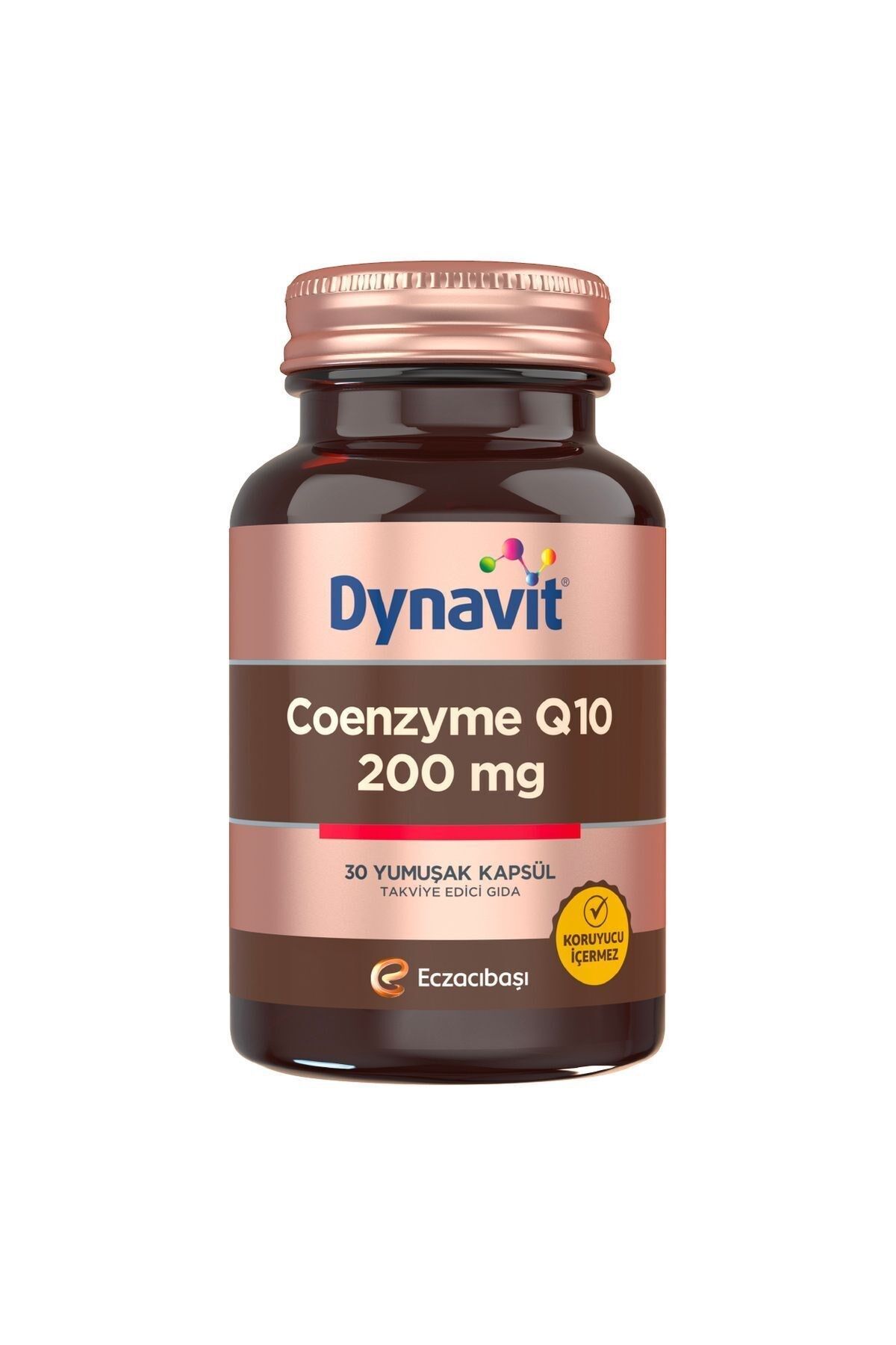 Dynavit Coenzyme Q10 200 mg 30 Yumuşak Kapsül - Koenzim Q10
