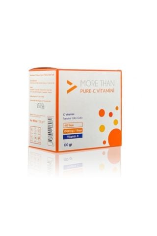 More Than Pure C 1000 mg Şaşe C Vitamini
