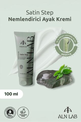 ALN LAB Satin Step Nemlendirici Ayak Kremi