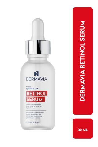 Dermavia Onarıcı, Besleyici & Yenileyici Retinol Serum Genç Görünüm 30 Ml