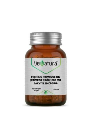 Venatura Evening Primrose Oil Primroz Yağı 1000 mg 60 Kapsül