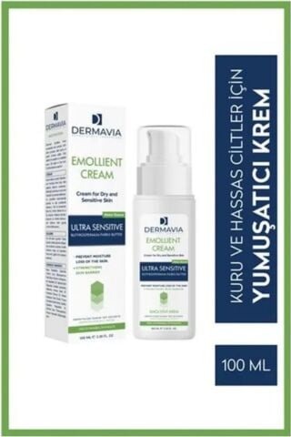 Dermavia Kuru Hassas & Atopik Ciltler Için Emolyent Krem 100 ml Kızarık Çatlak & Tahrişi Yatıştırır