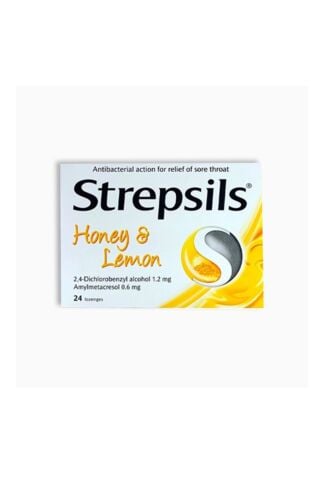 Strepsils Bal & Limon 24 Pastil