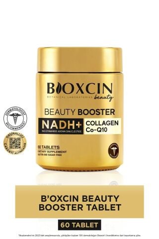 Bioxcin Beauty Booster 60 Tablet - Kolajen Nadh+ Co Q10 Glutatyon