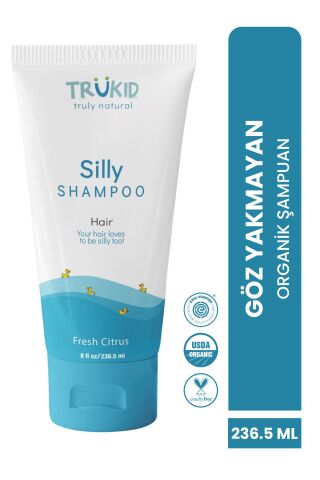 Trukid Göz Yakmayan Organik Şampuan 236.5 ml - Silly Shampoo