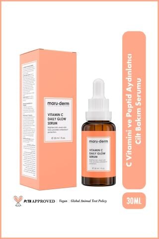 Maruderm C Vitamini ve Peptid Aydınlatıcı Cilt Bakım Serumu 30 ml