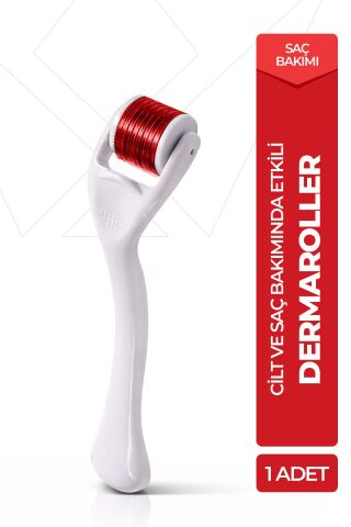 Uraw Titanyum İğneli 0.50 mm Dermaroller | Saç ve Cilt Bakım Uygulayıcı