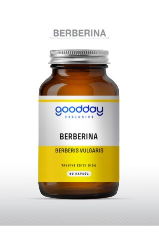 Goodday Berberina Kapsül %95 Berberin Içeren Besin Takviyesi