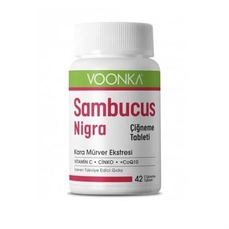 Voonka Sambucus Nigra 42 Çiğneme Tablet