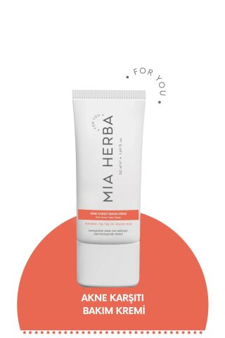 Mia Herba  Akne Karşıtı Bakım Kremi 50ml