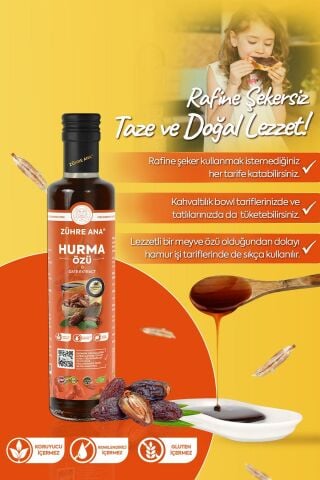 Zühre Ana Hurma Özü 350 Gr