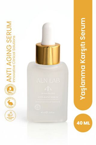 ALN LAB Anti Aging Serum- Somon DNA (PDRN) & Pro-Xylane Yaşlanma Karşıtı Onarıcı 40 ml