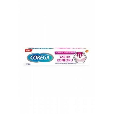 Corega Diş Protez Yapıştırıcı Krem Yastık Konforu 40 gr