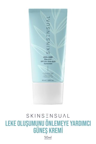 Skin Sensual Leke Oluşumunu Önlemeye Yardımcı, Nemlendirme Etkili Güneş Kremi 50 Spf