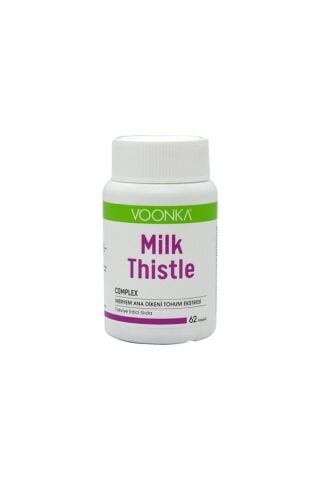 Voonka Milk Thistle Complex 62 Kapsül