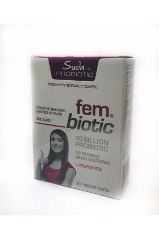 Suda Probiotic Women's Daily Care 30 Kapsül