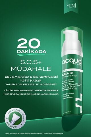 Acqua Perfection Phytox Cica B5 | Yatıştırıcı ve Onarıcı Maskesi 70 ml CICA Centella Asiatica