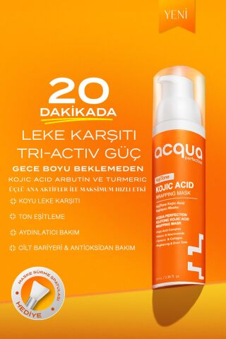 Acqua Perfection Kojitone | Kojic Acid ile Aydınlatıcı ve Leke Karşıtı Maske 70 ml