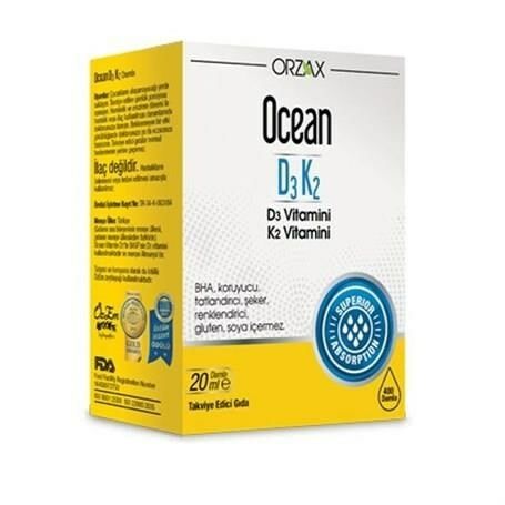 Ocean D3K2 20 ml Damla