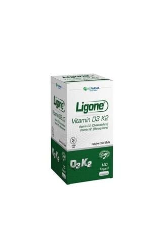 Ligone Vitamin D3 K2 120 Kapsül