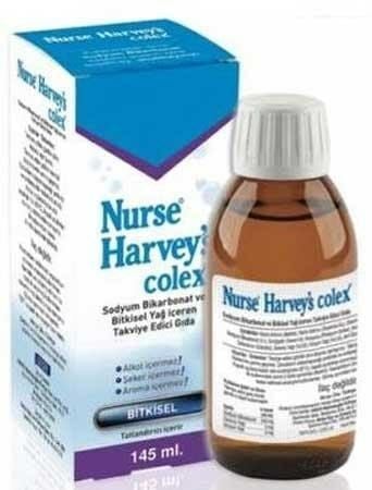 Nurse Harvey's Colex Gaz Giderici 145 ml Bitkisel Şurup