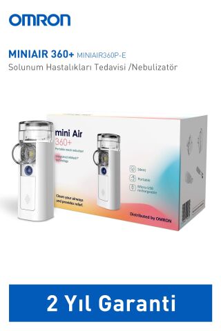 Omron Mini Hava 360 Taşınabilir Mesh Nebulizatör