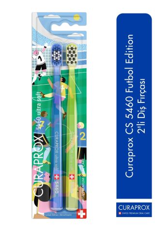 Curaprox CS 5460 Futbol Edition Diş Fırçası 2li