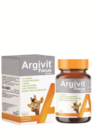 Argivit Focus L-Arjinin 30 Tablet