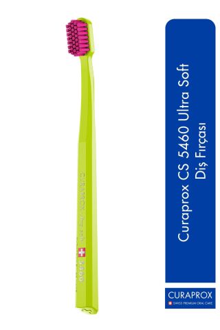 Curaprox Cs 5460 Ultra Yumuşak Diş Fırçası(Pembe,Yeşil,Sarı,Turuncu,Beyaz)