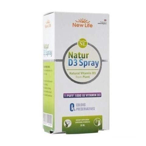 Newlife Natur D3 1000 IU 20 ml Sprey