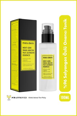 MaruDerm %96 Salyangoz Özlü Essence Tonik 100 ML - Next-Gen Snail Mucin 96% Ultimate Essence