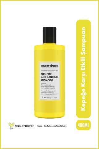 MaruDerm Kepeğe Karşı Etkili Sülfatız Şampuan 400 ML