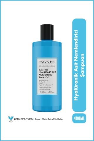 MaruDerm SLES-Free Hyalüronik Asit Nemlendirici Şampuan 400 ML