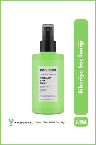 MaruDerm Biberiye Saç Bakım Toniği 200 ML