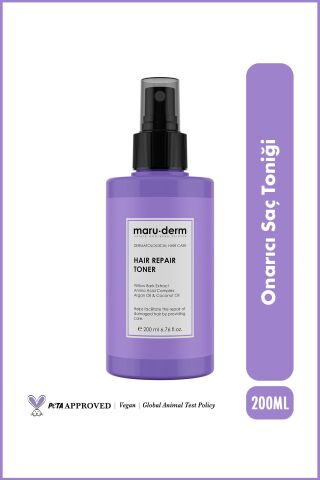 MaruDerm Saç Tonik | Onarıcı Saç Bakım Toniği 200 ML