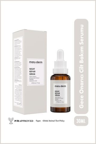 MaruDerm Night Repair Gece Onarıcı Cilt Bakım Serumu 30 ML