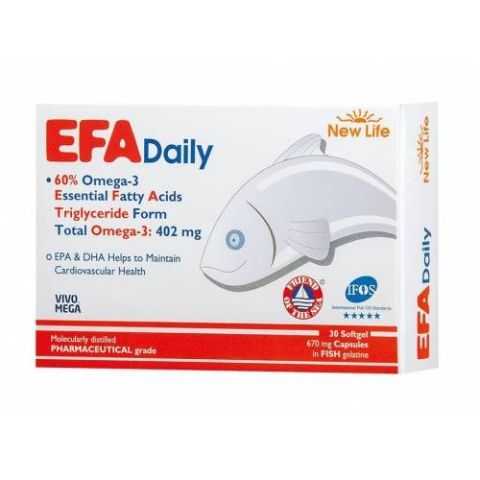 NewLife Efa Daily Balık Yağı 30 Kapsül