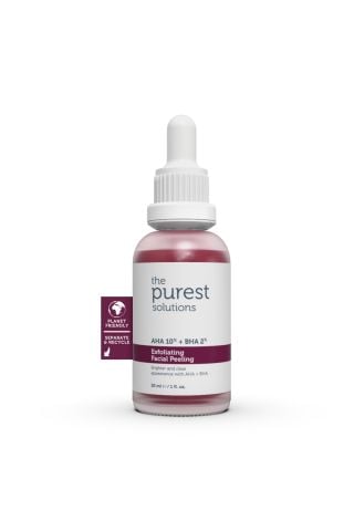 The Purest Solutions Canlandırıcı & Cilt Tonu Eşitleyici Yüz Kırmızı Peeling Serum 30 Ml (aha 10% +