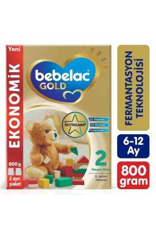 Bebelac Gold 2 Devam Sütü 800 g