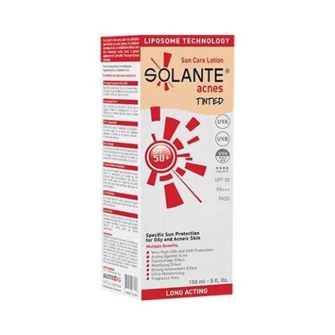 Solante Acnes Tinted Spf50 150ml
