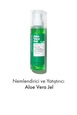 Greenlabel Aloe Vera Gel - Aloe Vera Jel Nemlendirici Ve Yatıştırıcı 200 Ml.