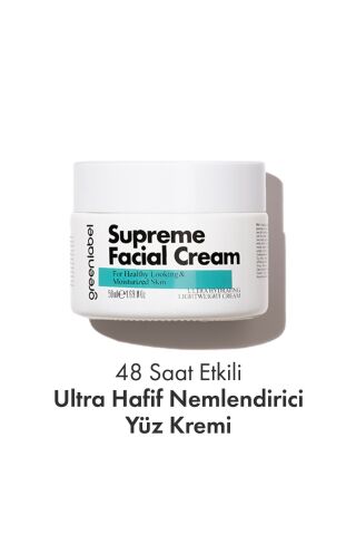 Greenlabel Ceramide Bariyer Kremi | Avokado Yağı & Aynısefa Özlü Yoğun Nemlendirici Yüz Kremi 50 ml