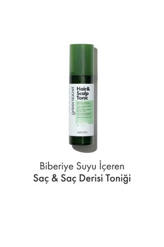 Greenlabel Biberiye Suyu Dökülme Karşıtı Ve Hızlı Saç Uzatma Etkili Doğal Saç toniği 200 ml