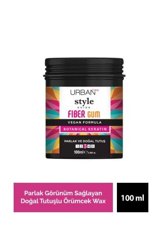 Urban Care Style Guide Parlak Görünüm Sağlayan Fiber Gum Wax 100ml