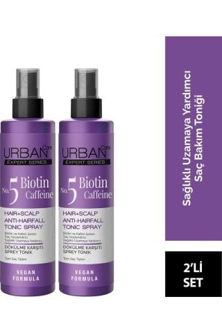 Biotin Ve Kafein Içeren Saç Kökü Güçlendirici Hızlı Uzamaya Yardımcı Tonik 200 Ml X 2
