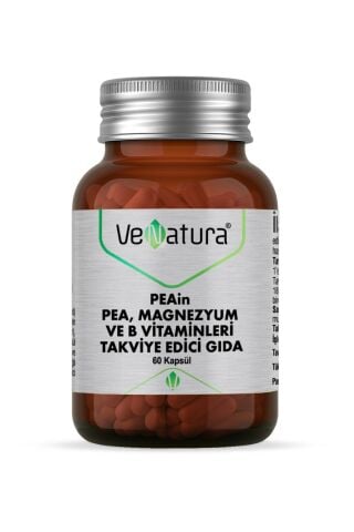 VeNatura Peain PEA Magnezyum B Vitamin 60 Kapsül