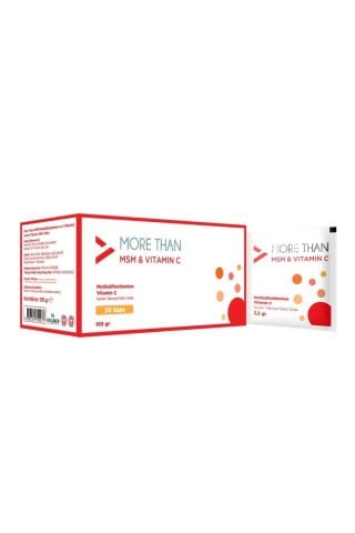 MORE THAN Msm & Vitamin C 30 Saşe