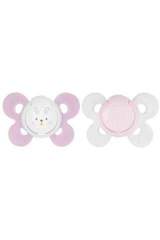 Chicco Physio Comfort Silikon Emzik 2li 0 Ay Kız