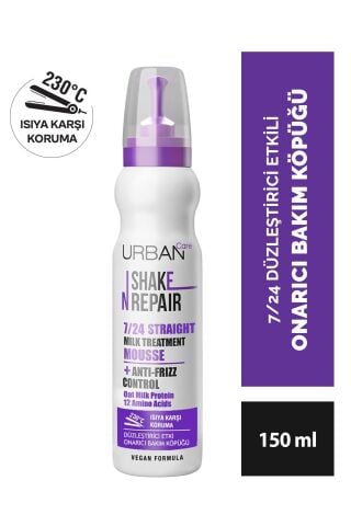 Shake N Repair 7/24 Düzleştirici Etkili Saç Bakım Köpüğü 150 ml-vegan