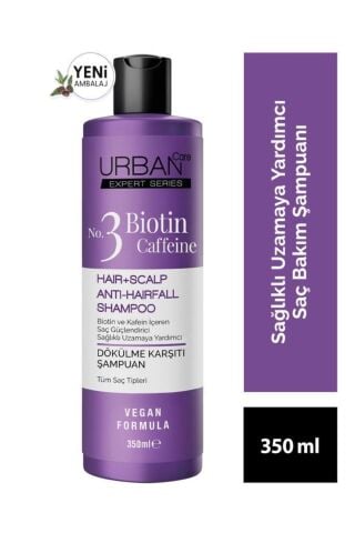 Urban Care No. 3 EXPERT Series Biotin & Caffeine Dökülme Karşıtı Şampuan-350ml
